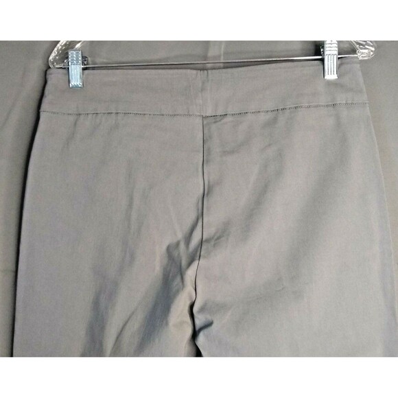 Alisha D. Straight Leg Pullon Stretch Slack/Pant Women's Size 10 Anna (Gray) - Picture 8 of 9